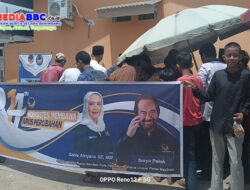 Sambut HUT NasDem, Hj. Sabia Afriyana atau Ana Lucky Gelar “Pedagang UMKM Berbagi” di Palembang