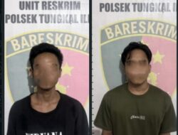 Ungkap Jaringan Kejahatan: Polsek Tungkal Ilir Bekuk Pencuri Motor Dan Penadahnya