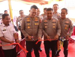 Tingkatkan Pelayanan Kapolres Banyuasin Resmikan Asrama Baru Polsek Rantau Bayur