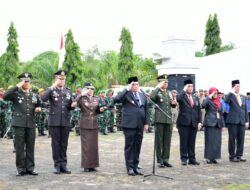 Bupati Bersama Wabup Banyuasin Apel Sekaligus Ziarah Nasional Peringatan Hari Pahlawan 2025