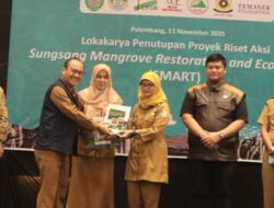 Penutupan Proyek Riset Aksi SMART, Sekda Banyuasin Tekankan Dukung Restorasi Mangrove