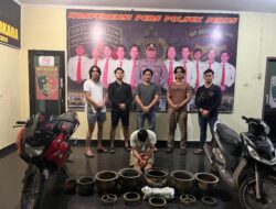 BELUM 1 X 24 JAM, PENCURI GUCI ABU DUPA KELENTENG DI TANGKAP POLSEK JEBUS    