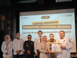 Sinergi Pemprov Sumsel Dan Karantina: Bahas Beberapa Hal Di Acara Coffee Morning