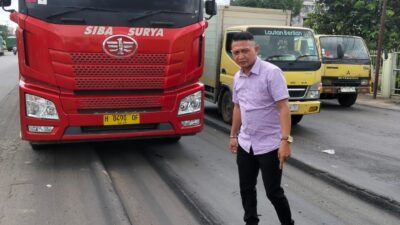 Jalan Nasional Runtuh, Negara Gagal Kendalikan ODOL di Palembang–Betung; Garda Prabowo Ancam Turun Jalan