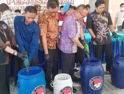 Jaringan Narkoba Kian Agresif di Sumsel, Polda Musnahkan 10,9 Kg Sabu & 18 Ribu Ekstasi