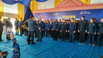NasDem Sumsel Tancap Gas Lebih Awal: Pelantikan 14 DPD Jadi Sinyal Kebangkitan Mesin Politik 2029