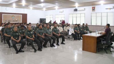 Korem 044/Gapo Gelar Kegiatan P4GN Semester II