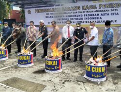 Bea Cukai Sumatera Timur Gempur Rokok Ilegal, Selamatkan Rp8 Miliar Kerugian Negara Sepanjang 2025