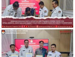 Wujudkan Tata Kelola Bersih, KPU Banyuasin Tandatangani Pakta Integritas 2026