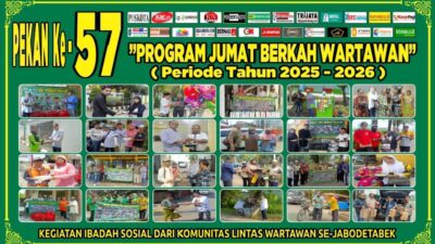 *Memulai Tahun 2026, PROGRAM JUMAT BERKAH WARTAWAN Banyak Temui Kalangan Emak-emak & Bocah Cilik Penerima Manfaat*