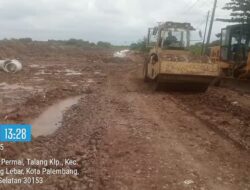 Proyek Jalan Kasiba-Lasiba Rp 4,9 Miliar Di Palembang Diduga Dikerjakan Asal-asalan,Kurangnya Pengawasan