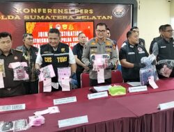 Polda Sumsel Bongkar Jaringan Narkoba Awal 2026: 22 Tersangka, 2 Kg Sabu, dan Ratusan Cartridge Etomidate Disita