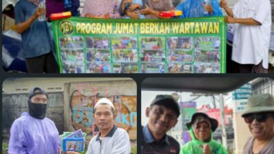 Dari Program Jumat Berkah Wartawan : SEORANG MUSLIH Sesungguhnya Berbuat Baik karena Allah SWT & Bukan Ingin Pujian atau Pamrih Duniawi
