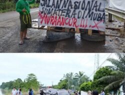 Jalan Sekayu Lubuk linggau Hancur, Aktivis Muba Desak Gubernur Sumsel Mundur! Kemarahan Warga Muba Atas Kerusakan Jalan Mencapai Puncak