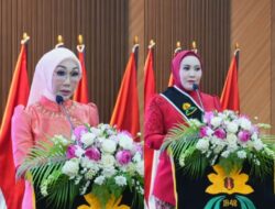 Serah Terima Ibu Asuh Polwan Polda Sumsel Dalam Rangka Serah Terima Jabatan Kapolda Sumsel