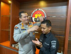 Personel Terbaik Bidhumas Ikuti Pendidikan SIP 55 Kabid humas : Jaga Nama baik lembaga