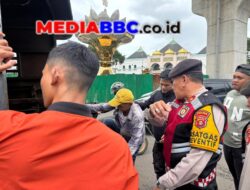 Sikat Preman Pasar! Polda Sumsel Amankan Tiga “Pak Ogah” di Jantung Perdagangan Palembang