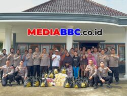 Biro SDM Polda Sumsel Berbagi Kepedulian di Bulan Ramadan untuk Warga Gandus dan Kertapati Palembang