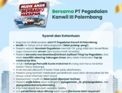 Enam Rute Disiapkan, PT Pegadaian Kanwil III Sumbagsel Kembali Gelar Mudik Aman 2026