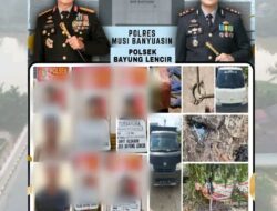 Sindikat Pencuri Minyak Kondesat PT PHE Diringkus, Polsek Bayung Lencir Amankan 7 Tersangka
