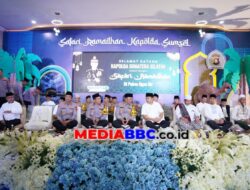 Safari Ramadhan Jadi Arena Konsolidasi Keamanan, Kapolda Sumsel Turun Langsung Kunci Stabilitas Daerah