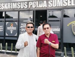 GBR Sriwijaya Sumsel Datangi Polda Sumsel, Laporkan Dugaan Pencemaran Nama Baik oleh Media Online