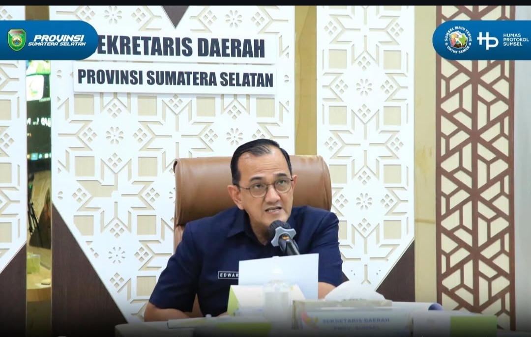 Sekretaris Daerah (Sekda) Provinsi Sumatera Selatan, Edward Candra. (Foto: Dok. Humas Pemprov Sumsel/Istimewa)"