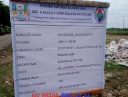 Sempat Tegang di Telepon, Kades Karang Sari Tantang Media Cek Realisasi Dana Desa