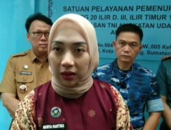 Kepala kantor KPPG kota Palembang Dr.Nurya Hartika Sari,S.H,.M.Si