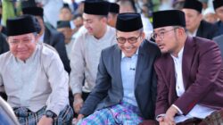 Ribuan Jamaah Padati Masjid Agung Palembang, Wali Kota Ratu Dewa Sampaikan Pesan Persatuan