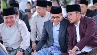 Ribuan Jamaah Padati Masjid Agung Palembang, Wali Kota Ratu Dewa Sampaikan Pesan Persatuan