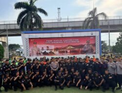 Apel Sabuk Kamtibmas Polrestabes,M.Yusuf Malaya Tegaskan PMPB Siap Menjadi Garda Terdepan Jaga Stabilitas Kota Palembang