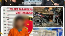 Unit Reskrim Polsek Batang Hari Leko,Amankan TSK  Pelaku curanmor Yang Meresahkan