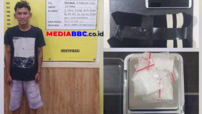 Dua Titik Transaksi Sabu di Palembang Digerebek Polisi, 12 Paket Diamankan