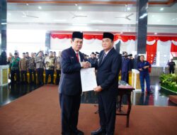 Penyegaran Birokrasi, Bupati Musi Banyuasin Lantik Sekda Baru, Minta Muba Jadi Barometer Pembangunan Sumsel.