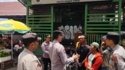 Polda Sumsel Edukasi Keamanan di Pasar Cinde dan Megahria Jelang Lebaran