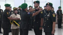 Sertijab Dandim 0401/Muba, Danrem 044/Gapo : Wujud Regenerasi Kepemimpinan di TNI AD