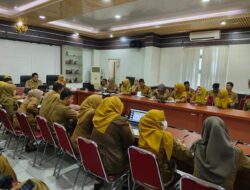Sekda Banyuasin Pimpin Langsung Rakor Evaluasi Monitoring Program Strategis Nasional (PRO SN)