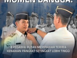 8 Petugas Rutan Mempawah Terima Kenaikan Pangkat Setingkat Lebih Tinggi