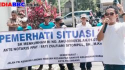 PST Kepung Kejati Sumsel, Serahkan Laporan Dugaan Korupsi Dana Desa Miliaran: “Ini Bukan Lagi Dugaan, Ini Kejahatan Terstruktur!”