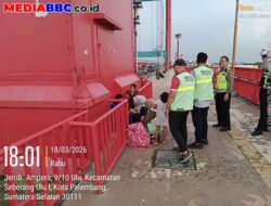 Respons Real-Time Polda Sumsel Cegah Tragedi di Jembatan Ampera