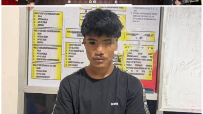 Diserahkan Keluarga Lewat Kepala Desa, Satu Pelaku Pengeroyokan Kini Ditahan