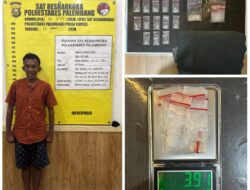 Polda Sumsel Perkuat Pemberantasan Narkoba, Pengedar Sabu di Bukit Kecil Kembali Diamankan