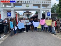 Diduga Sarat Penyimpangan Anggaran, Tiga Dinas di Banyuasin Dilaporkan ke Kejaksaan oleh Aliansi Mahasiswa