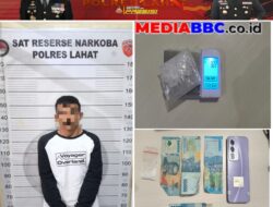 Polres Lahat Bongkar Jaringan Titip Jual Sabu, Chat WhatsApp Ungkap Pemasok