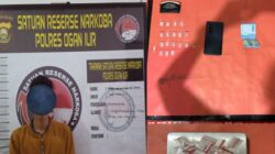 17 Paket Sabu Disita, Pengedar di Desa Sungai Pinang Ogan Ilir Dibekuk Polisi