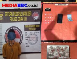 17 Paket Sabu Disita, Pengedar di Desa Sungai Pinang Ogan Ilir Dibekuk Polisi