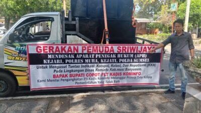 GPS Warning Aksi 14 April ! Bongkar Dugaan Korupsi Internet Rp 6,9 Milyar  Desak APH Periksa Plt Kadis Kominfo