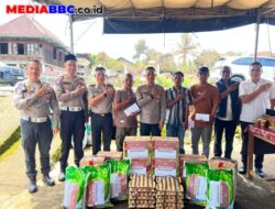 Wujud Nyata Polri Presisi, Polres OKU Selatan Salurkan Bantuan untuk Korban Kebakaran