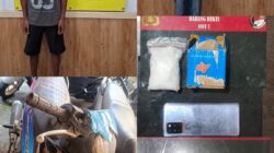 Komitmen Berantas Narkoba, Polrestabes Palembang Amankan Dua Tersangka